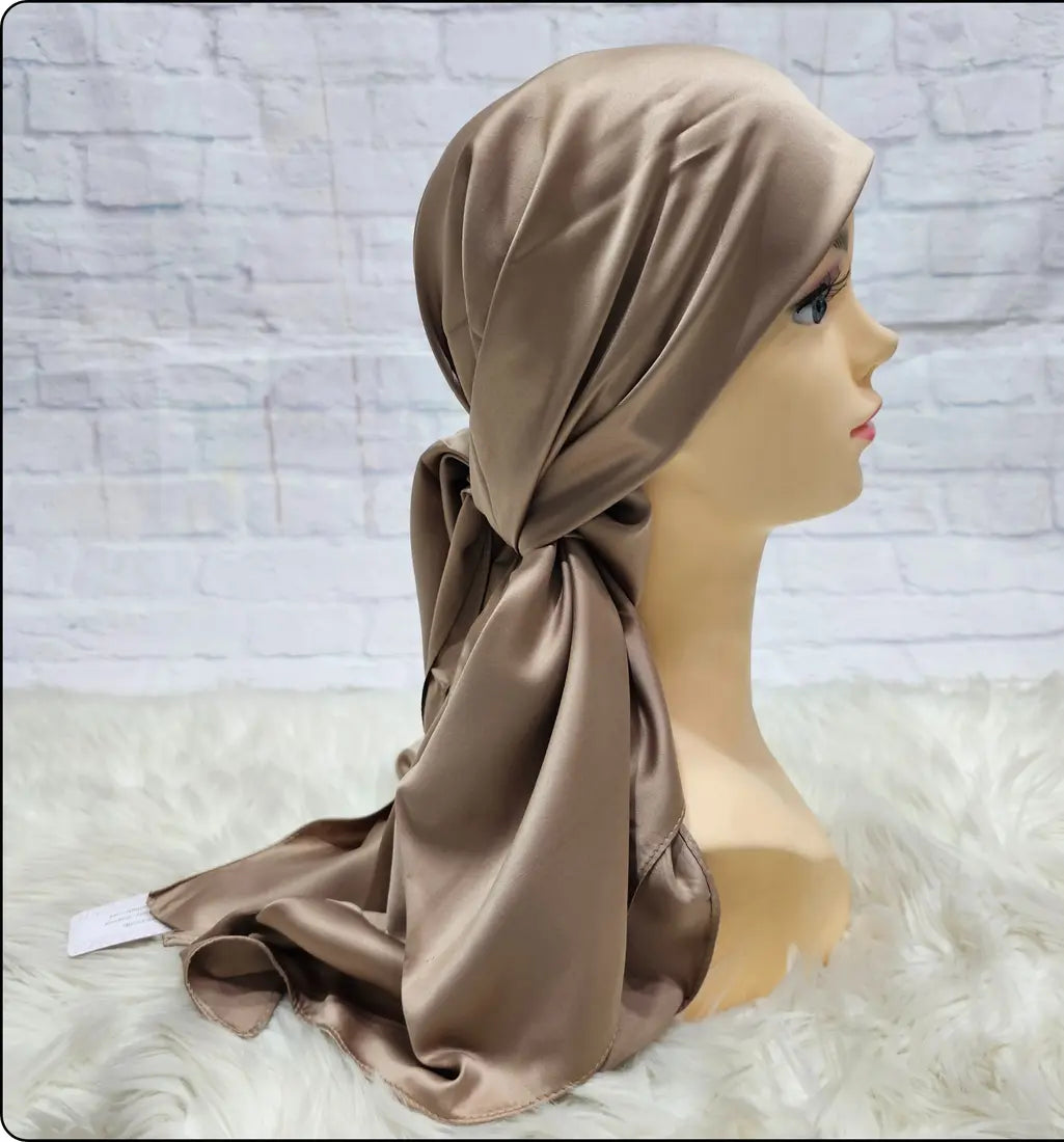 Silk Murabba Hijab | 90 x 90 cm Smack Touch (Hijab Accessories)