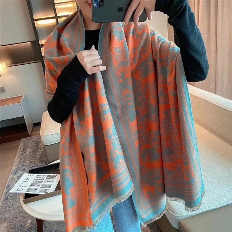 Warm Cashmere Winter Shawl Smack Touch (Shawl)