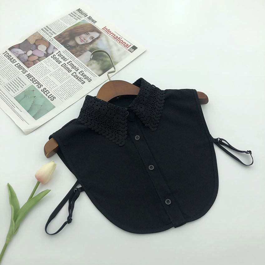 Leaf Lace Dickey Collar