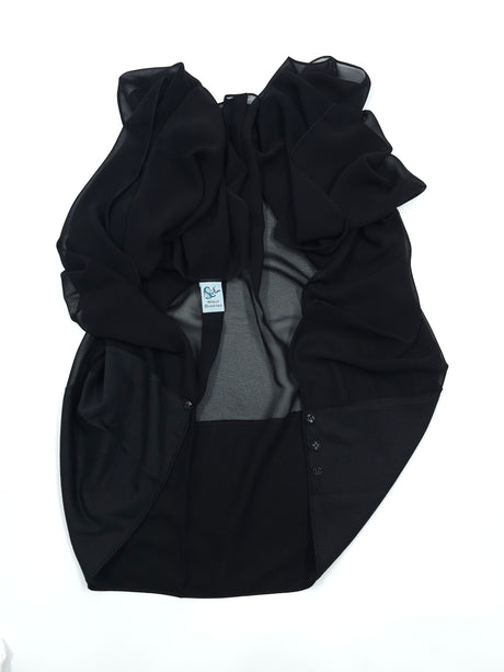Chiffon Scarf with Turkey Batana with Center Tabbaki