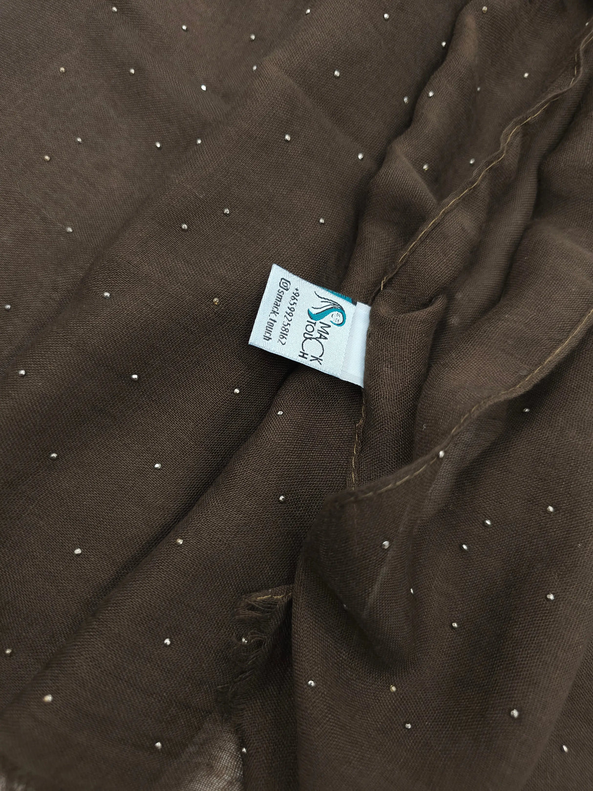 Lightweight Crystal Shawl Hijab Smack Touch (Hijab)