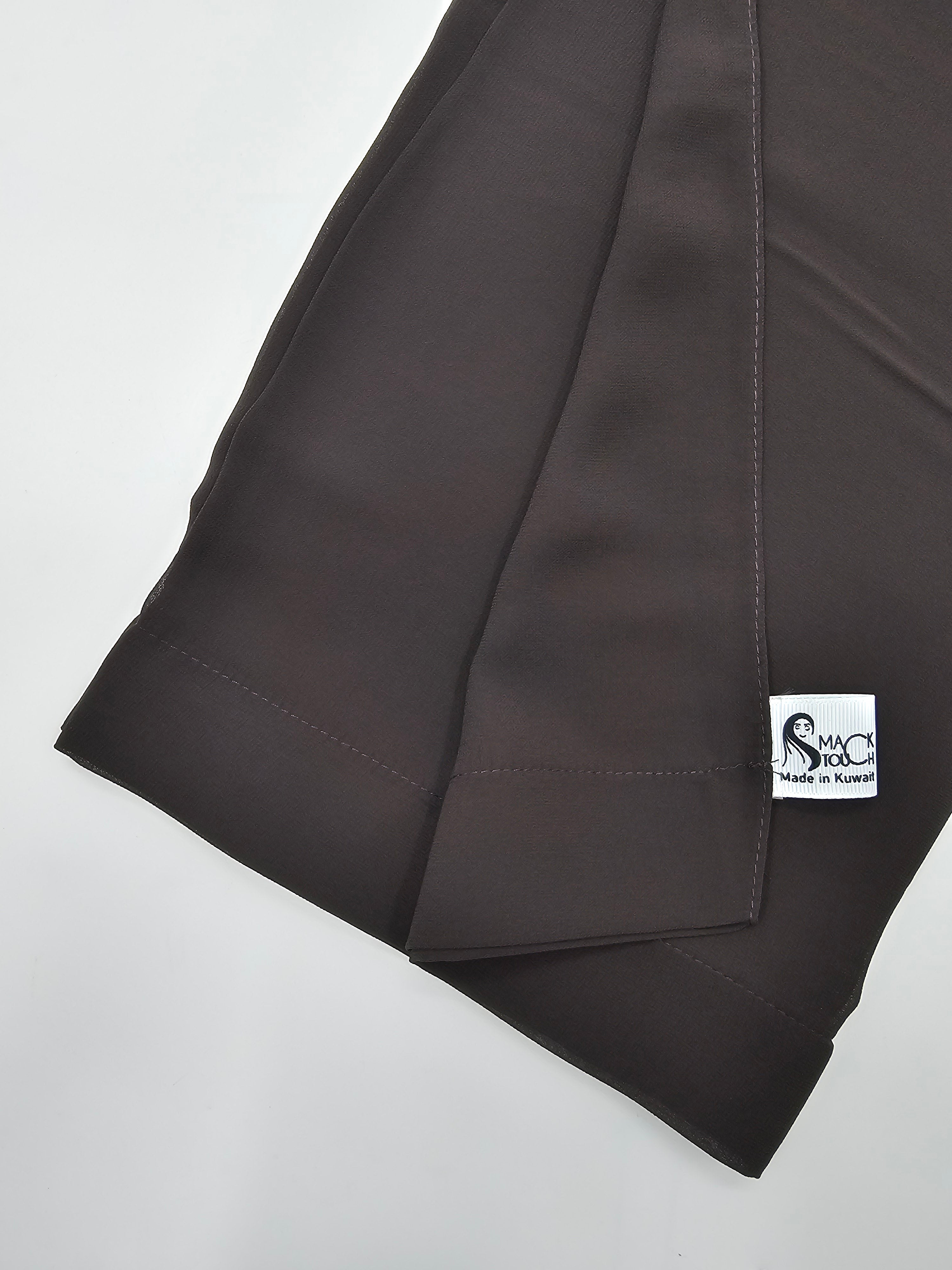 Chiffon with Canvas Hijab