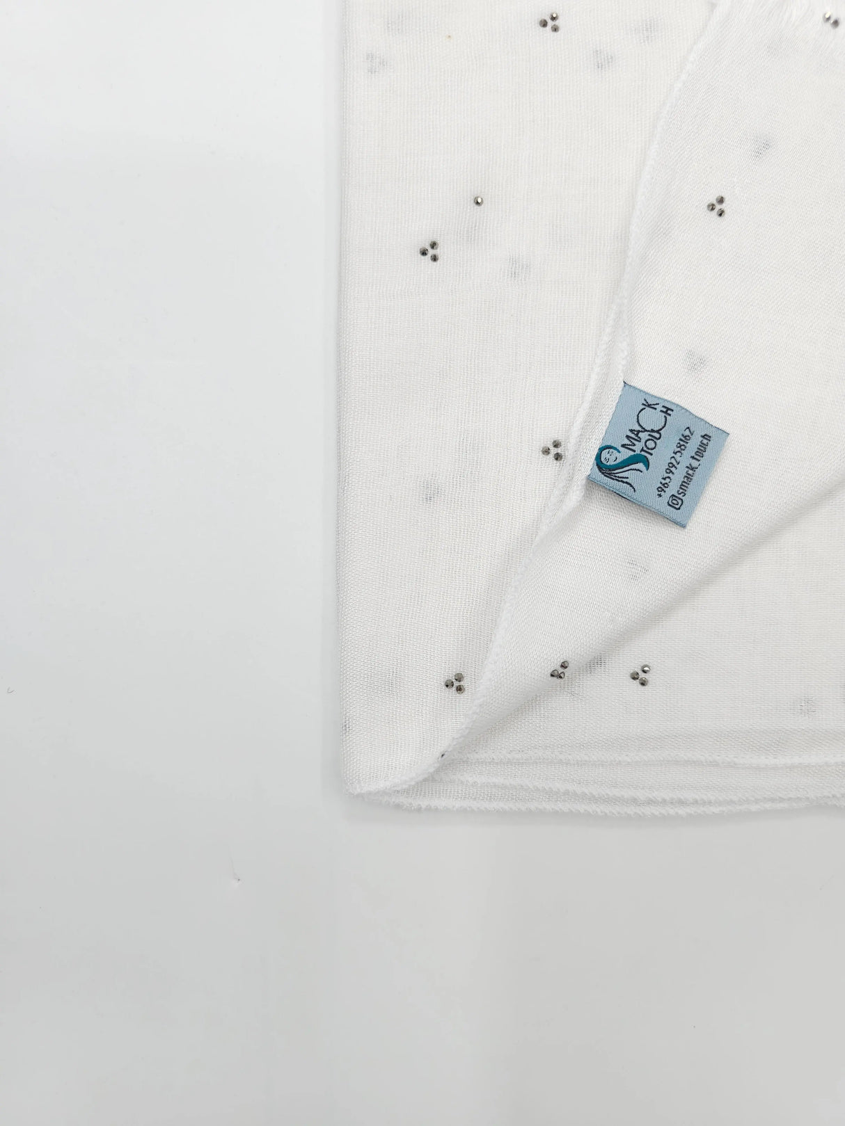 Lightweight Royal Crystal Shawl Smack Touch (Hijab)