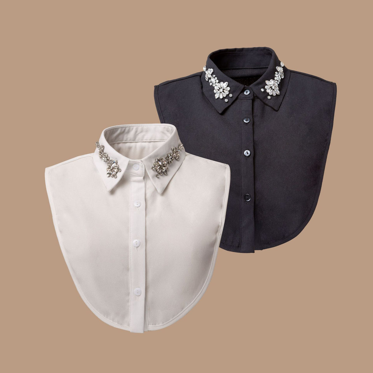 Full Crystal Dickey Collar