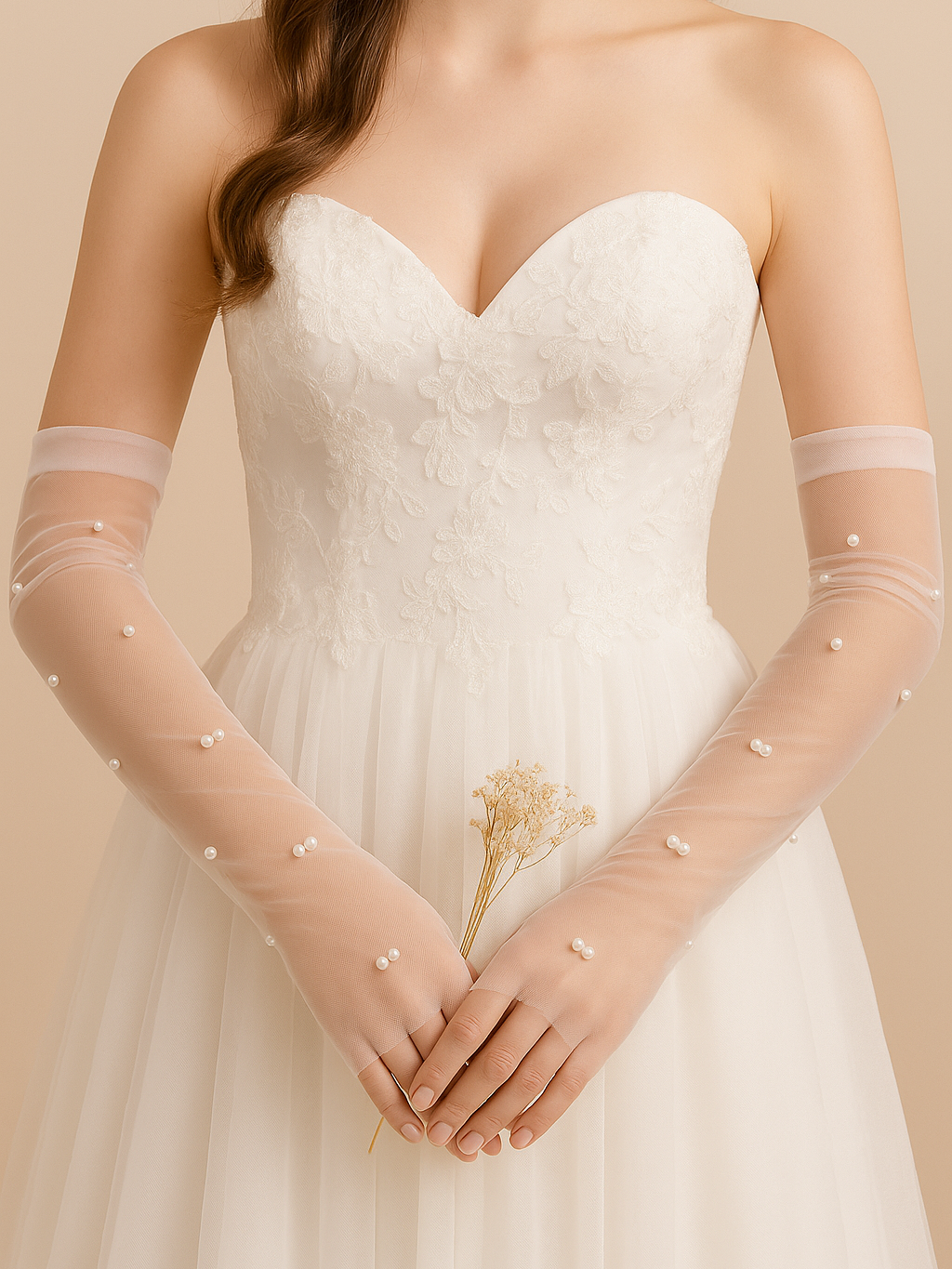 Pearl Lulu Decor Gloves