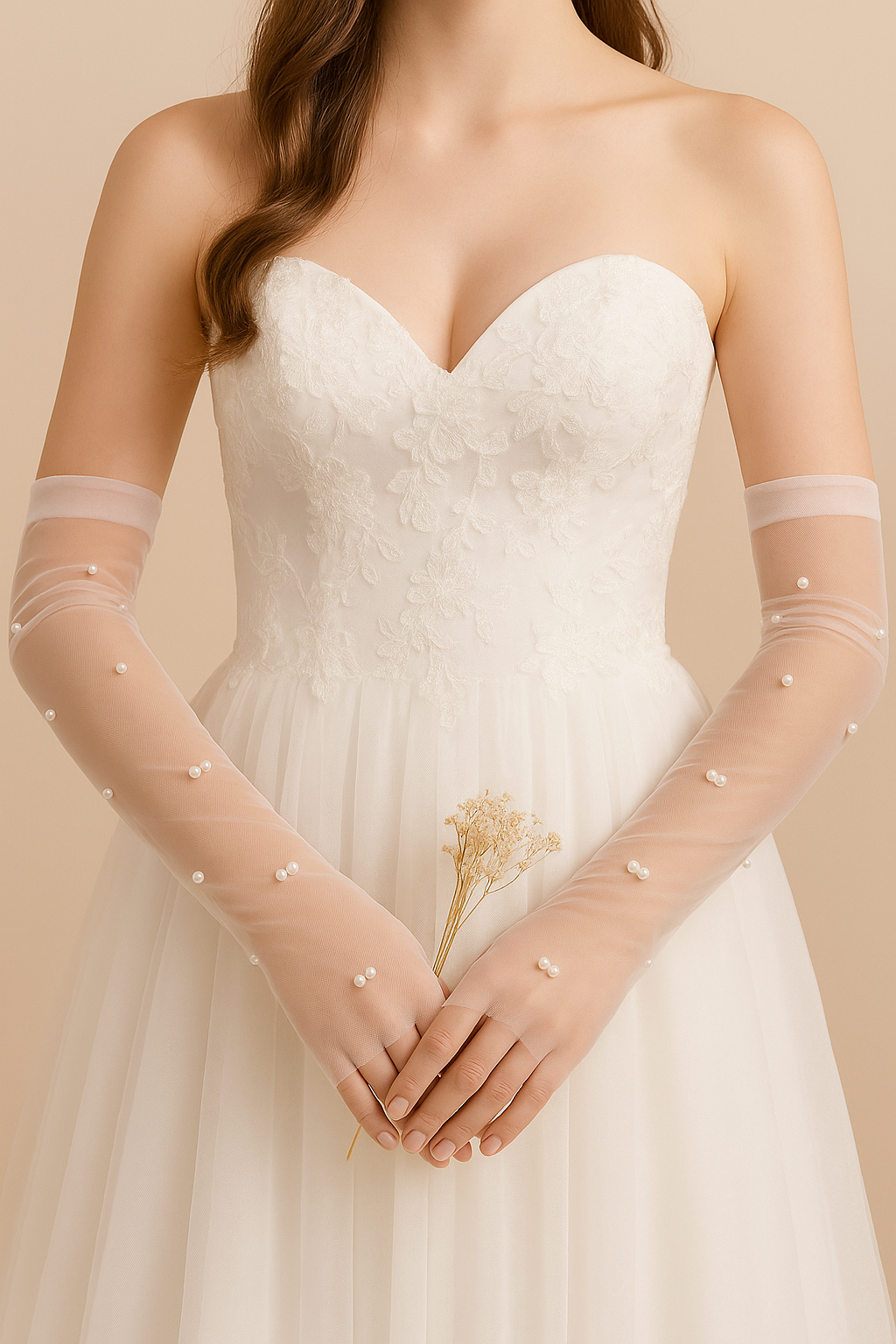 Pearl Lulu Decor Gloves