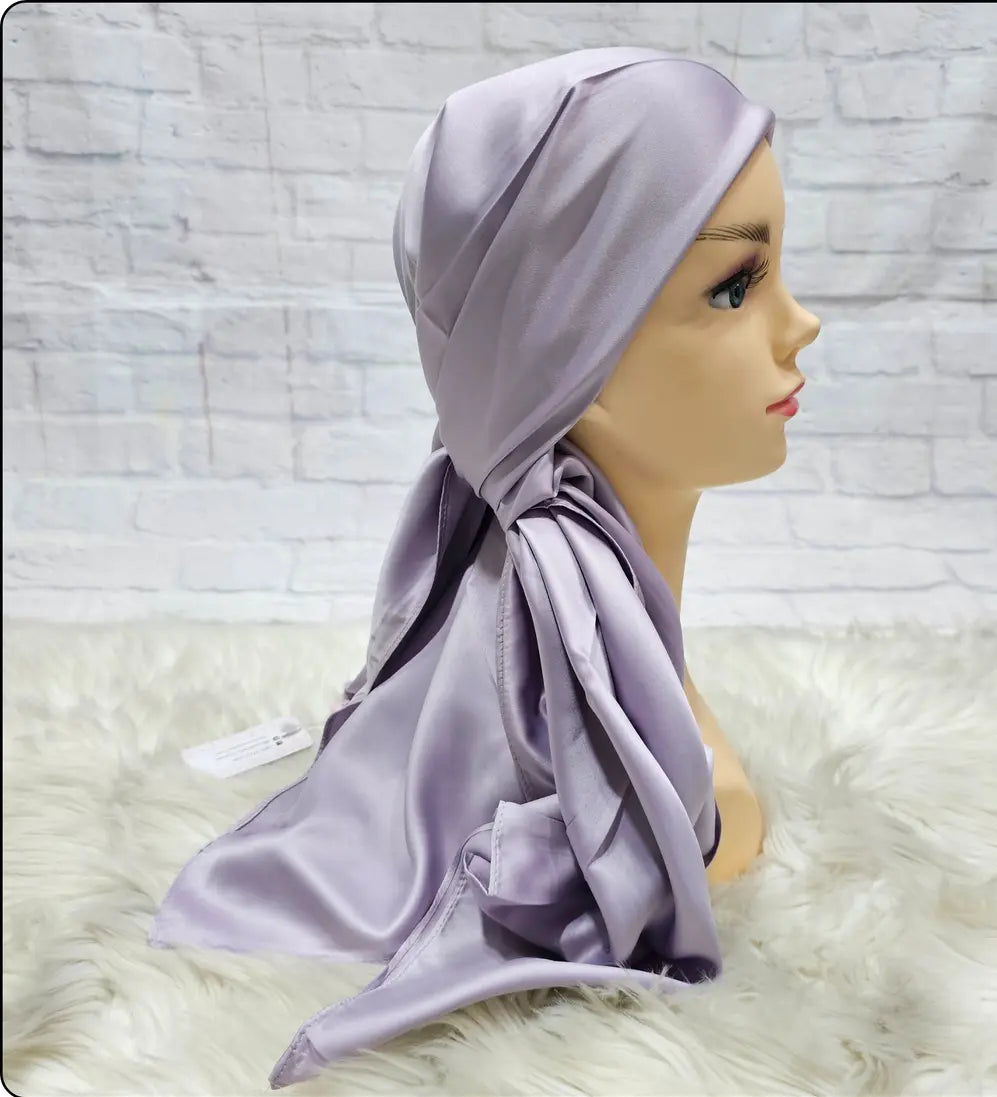 Silk Murabba Hijab | 90 x 90 cm Smack Touch (Hijab Accessories)