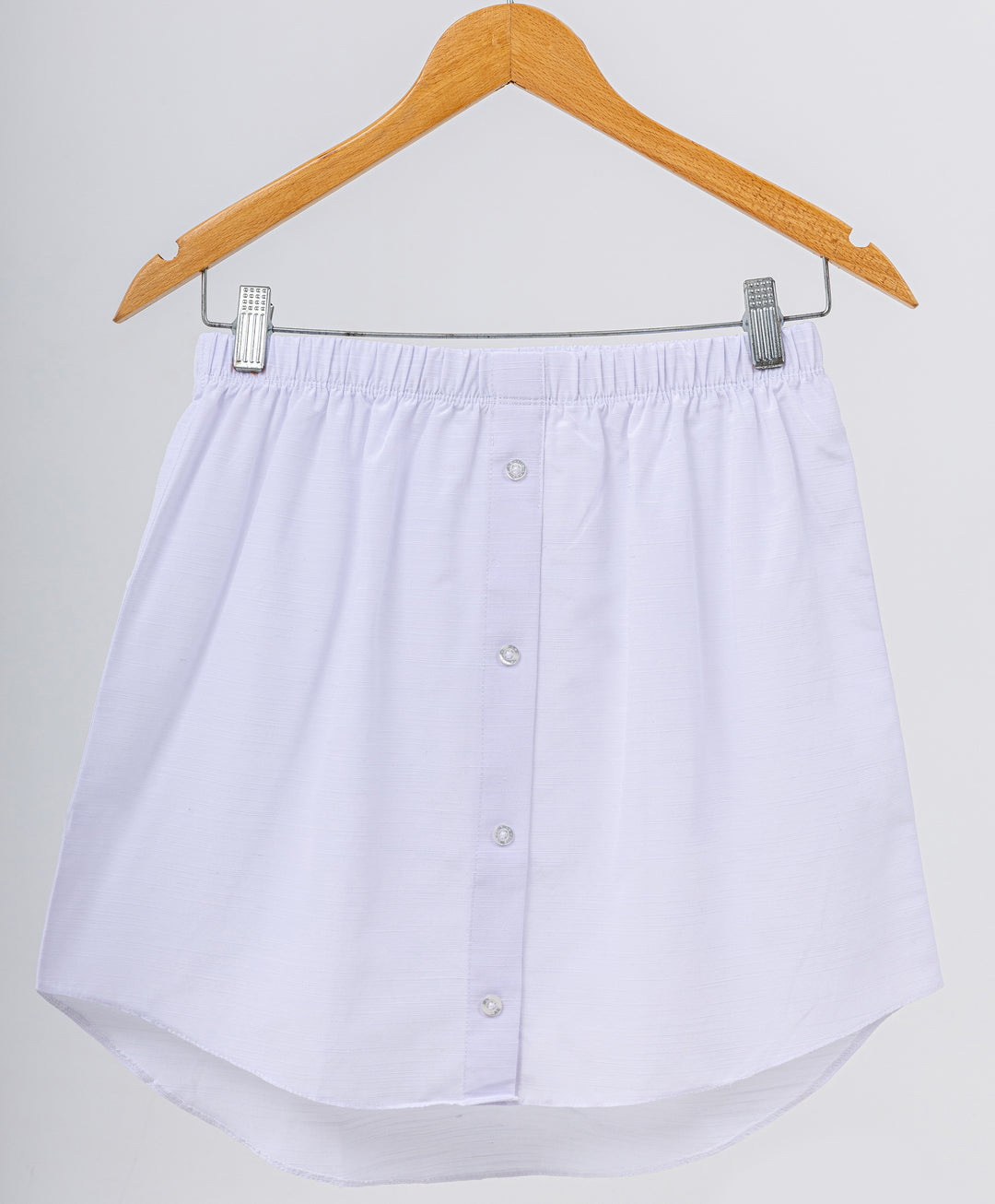 Cotton Mini Shirt Extender Skirt