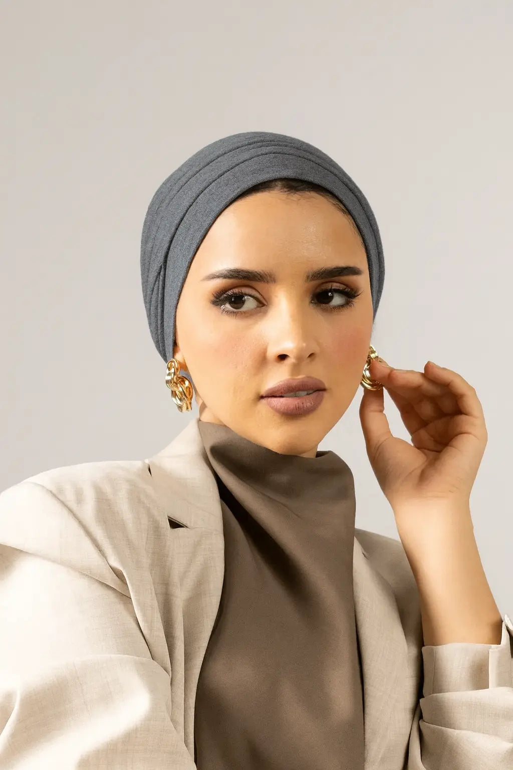 3 in 1 Lightweight Turban Smack Touch (Hijab Accessories)