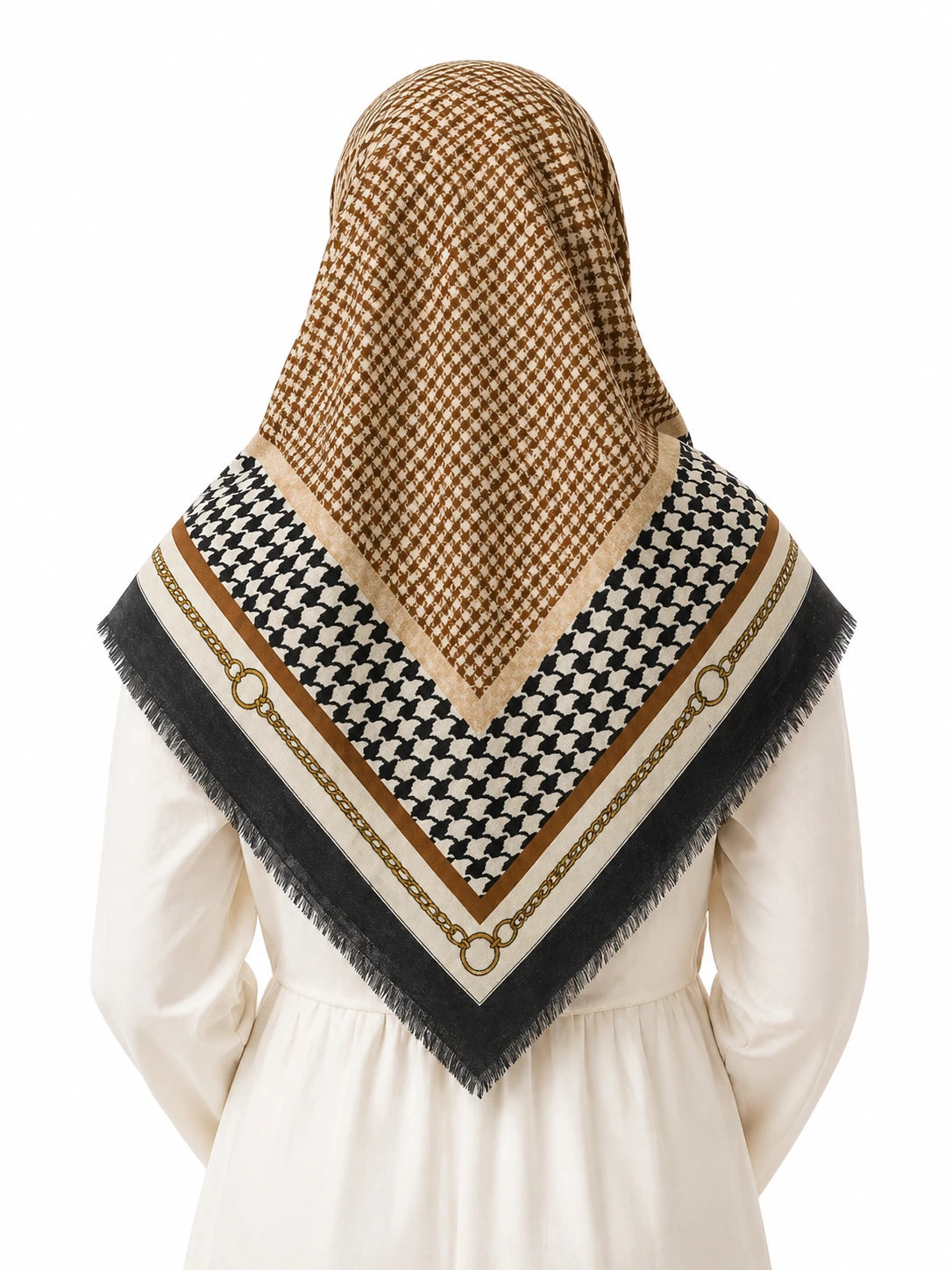 Viscose Wool Scarf Hijab Murabba 90*90