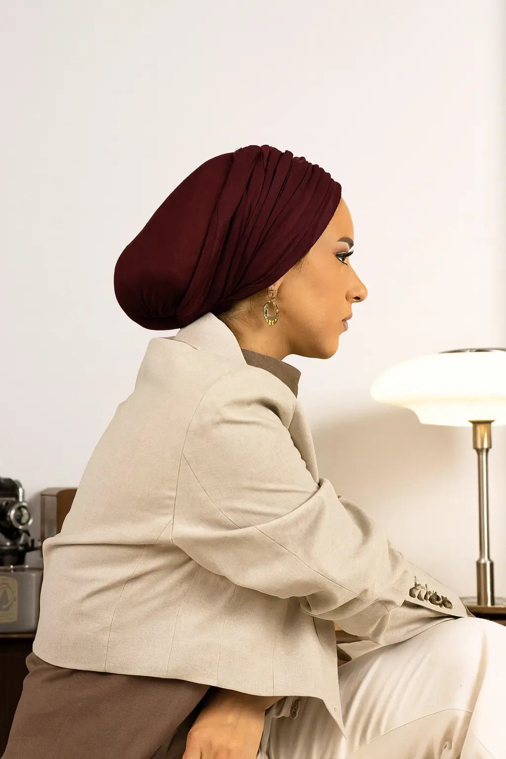 3 in 1 Lightweight Turban Smack Touch (Hijab Accessories)