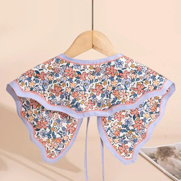 Floral Pattern Dickey Collar | 7 Design