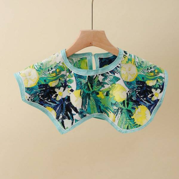 Floral Pattern Dickey Collar | 7 Design