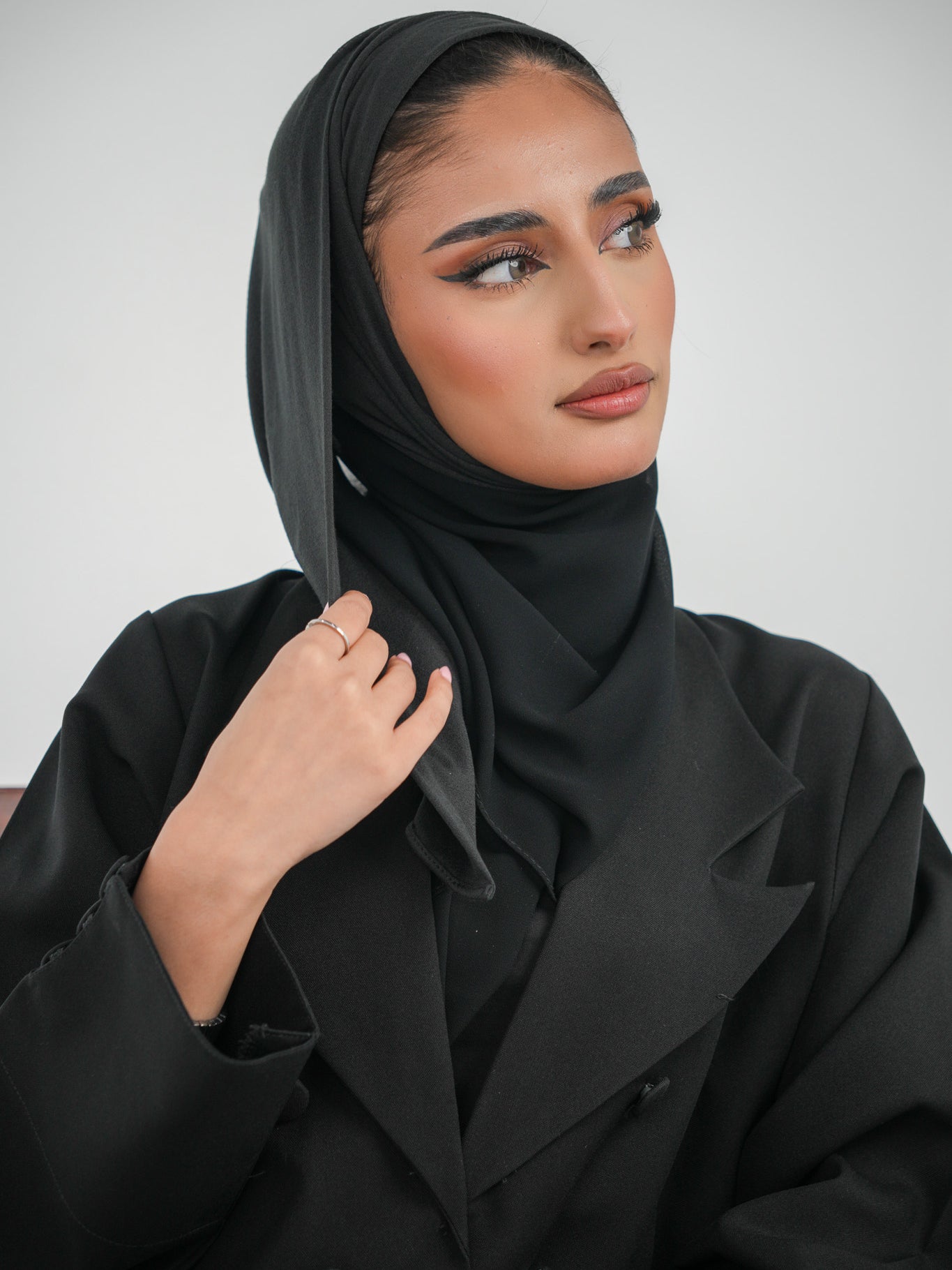 Half Hijab turkey Half Hijab Chiffon