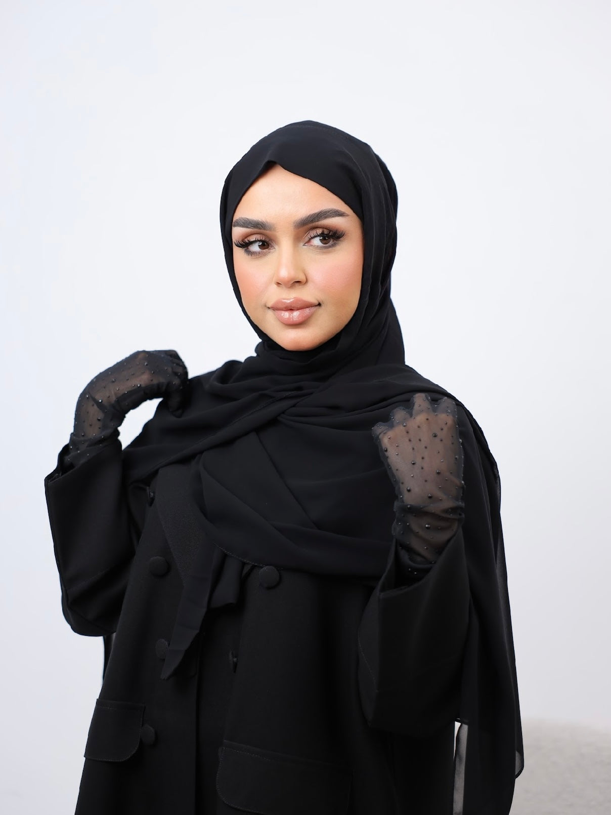 Fixed tie Rapta scarf for women