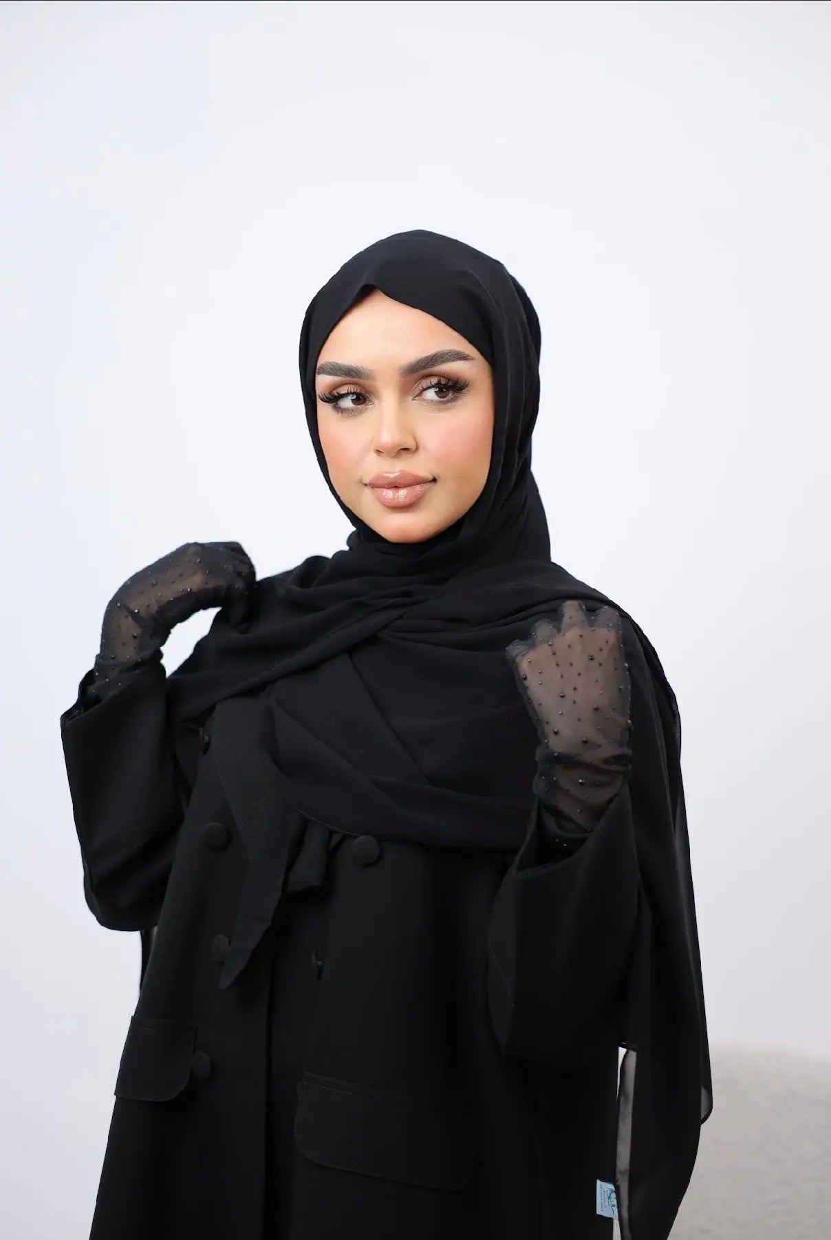 Fixed tie Rapta scarf for women Smack Touch (Hijab Accessories)