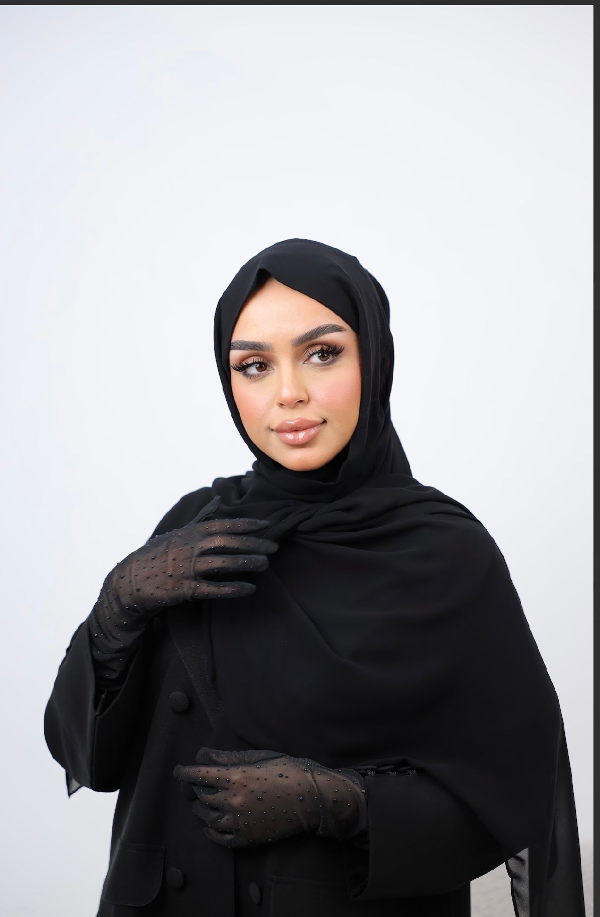 Fixed tie Rapta scarf for women