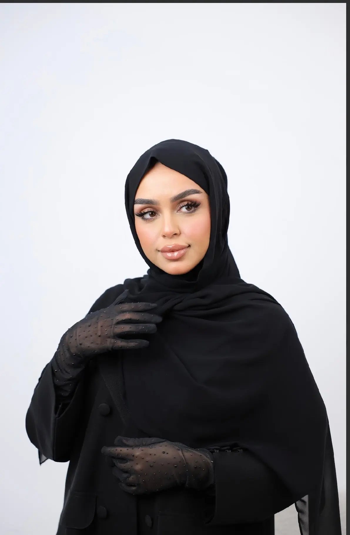Fixed tie Rapta scarf for women Smack Touch (Hijab Accessories)