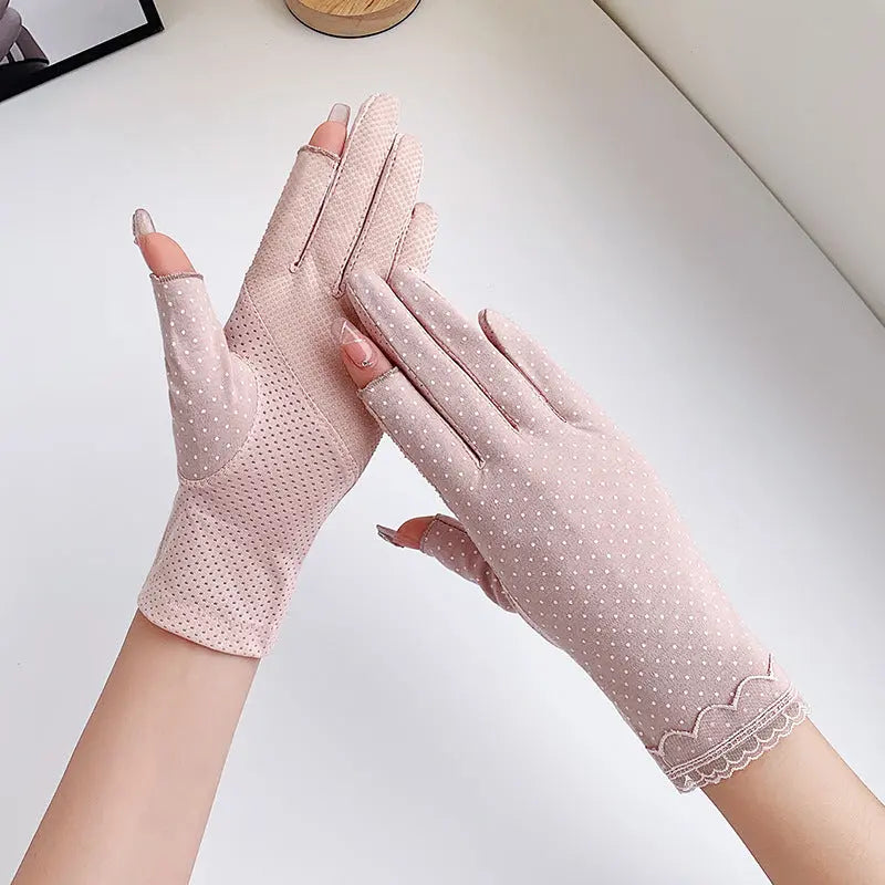 2 Fingers Open Driving Gloves Smack Touch (Gloves)