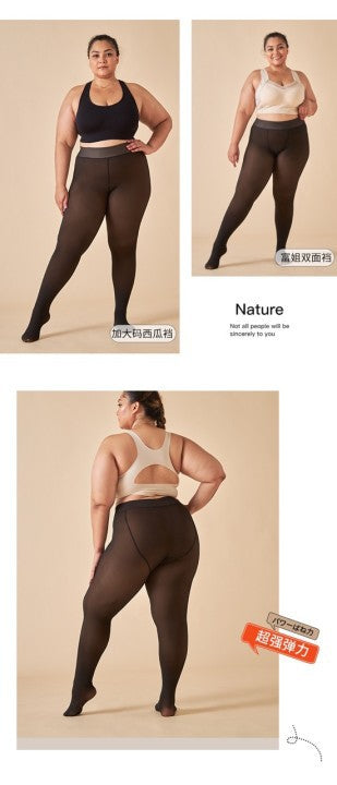 Thick Thermal Stockings Plus Size