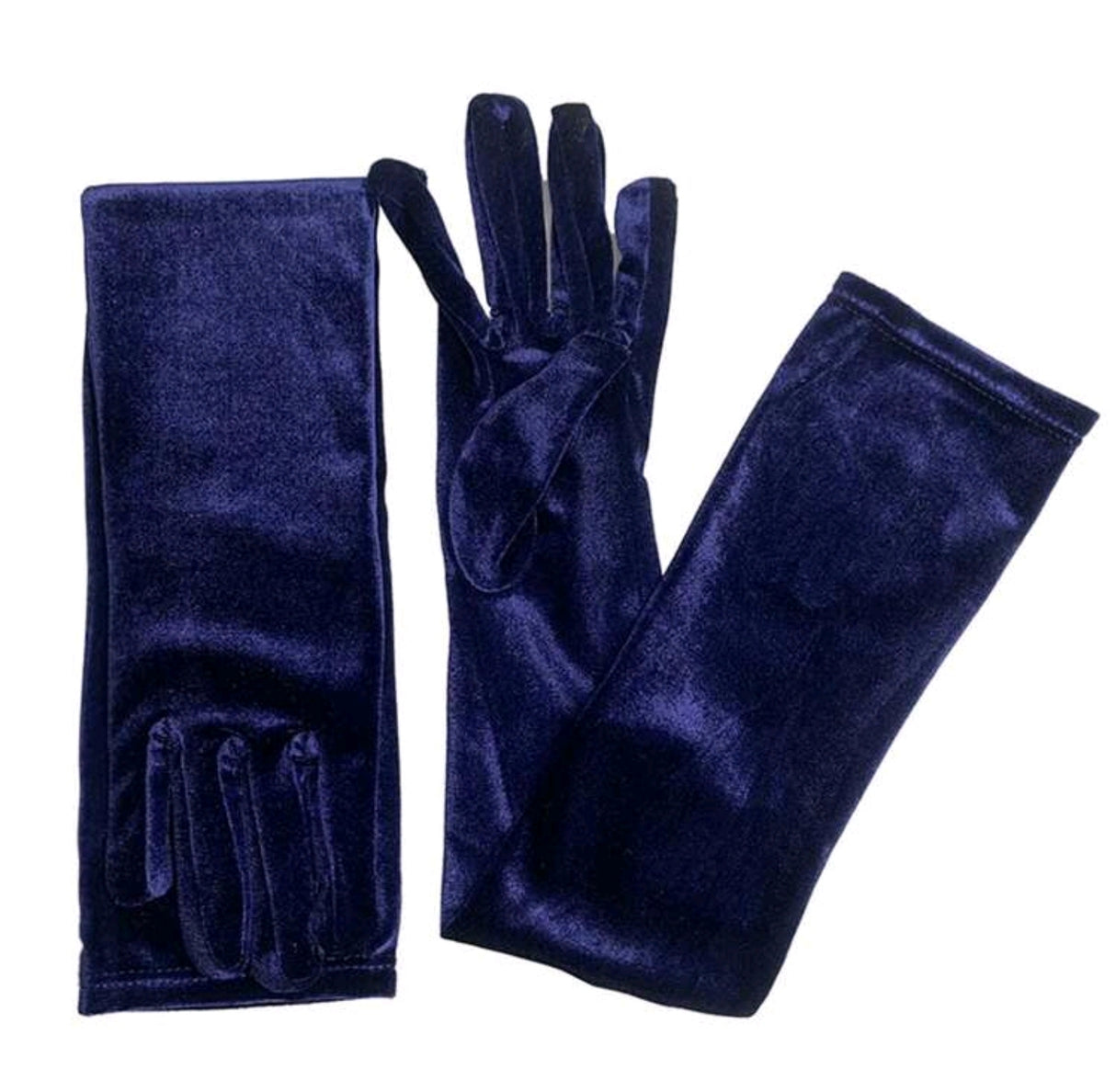Long Velvet Gloves for winter