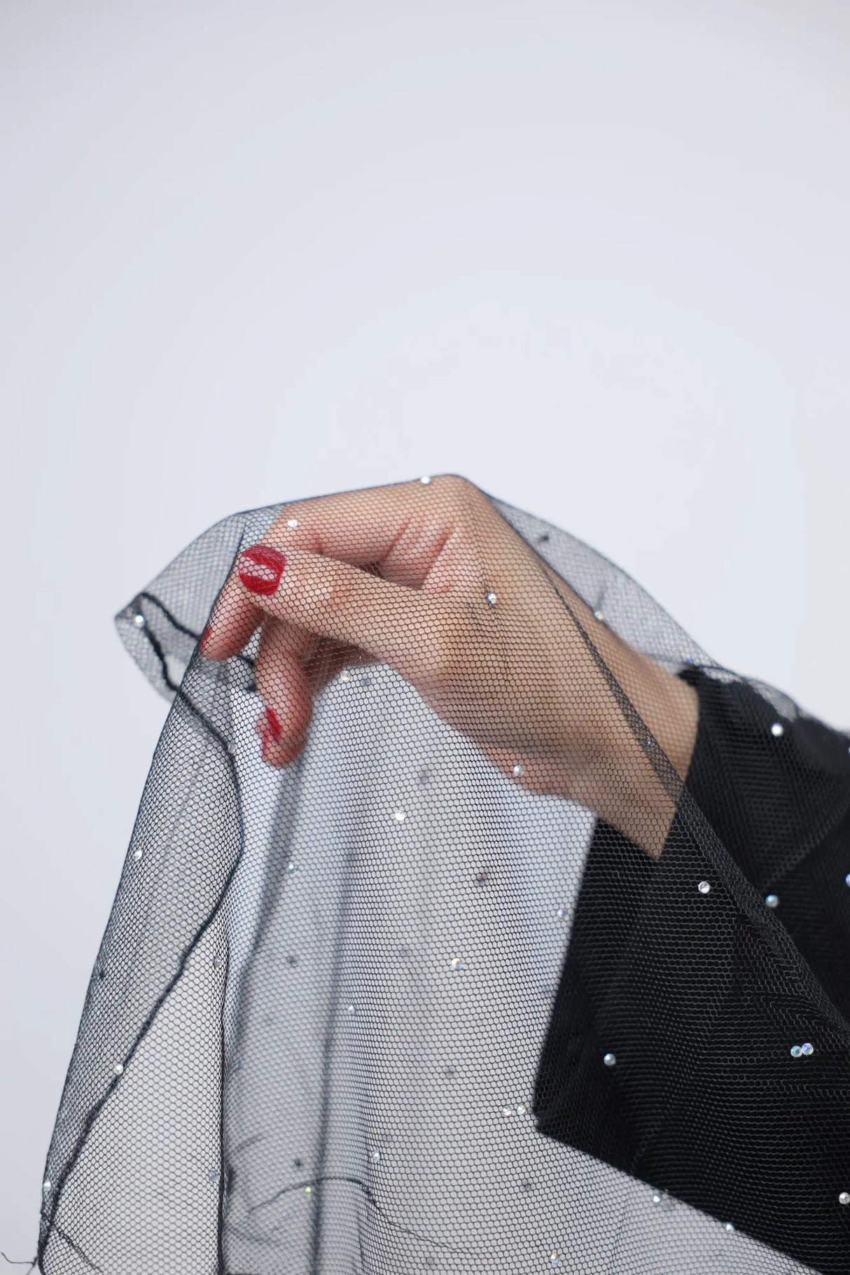 Hijab Tur With Full Crystal Smack Touch (Hijab)