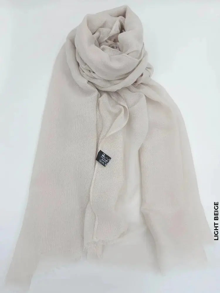 Taiyyab Light Weight Scarf Beige Linen