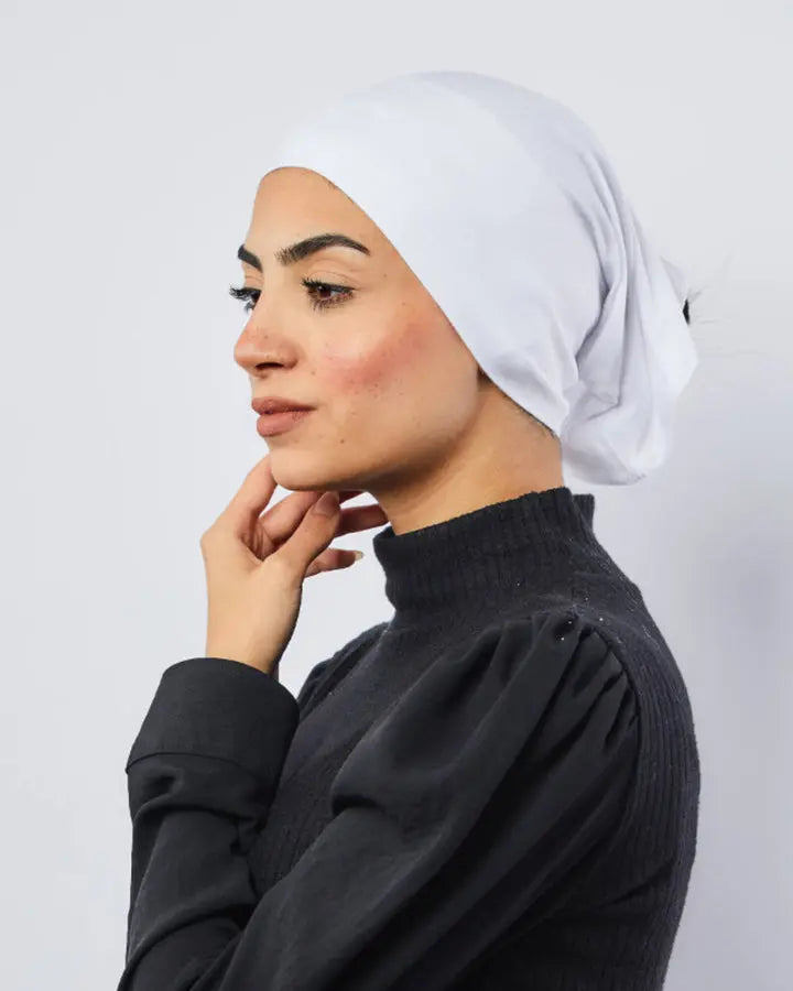 Syrian Undercap | Close & Open Ends Smack Touch (Hijab Accessories)