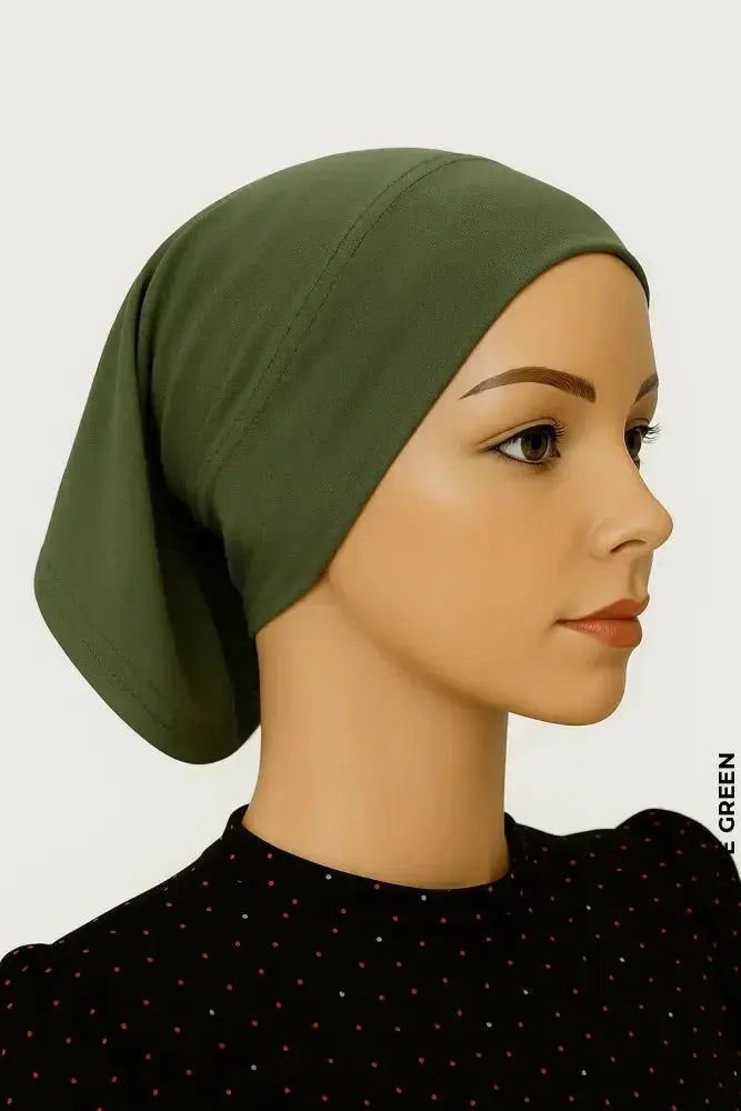 Amta Murabba Cap Undercap Olive Green undercaps