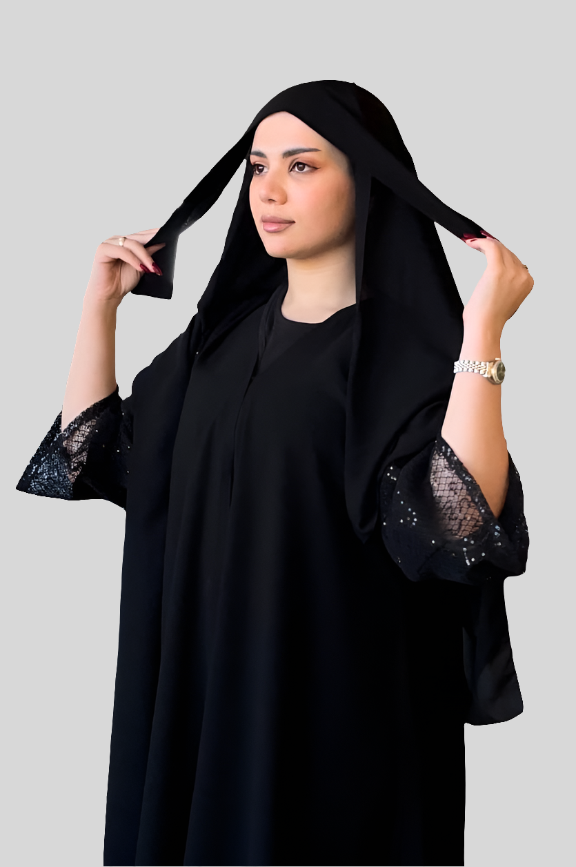 Fixed tie Rapta scarf for women