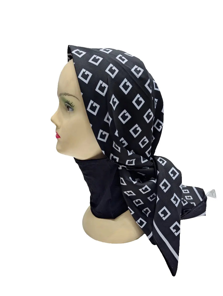 Instant Undercap Scarf with Hijab Murabba Smack Touch (Hijab Accessories)