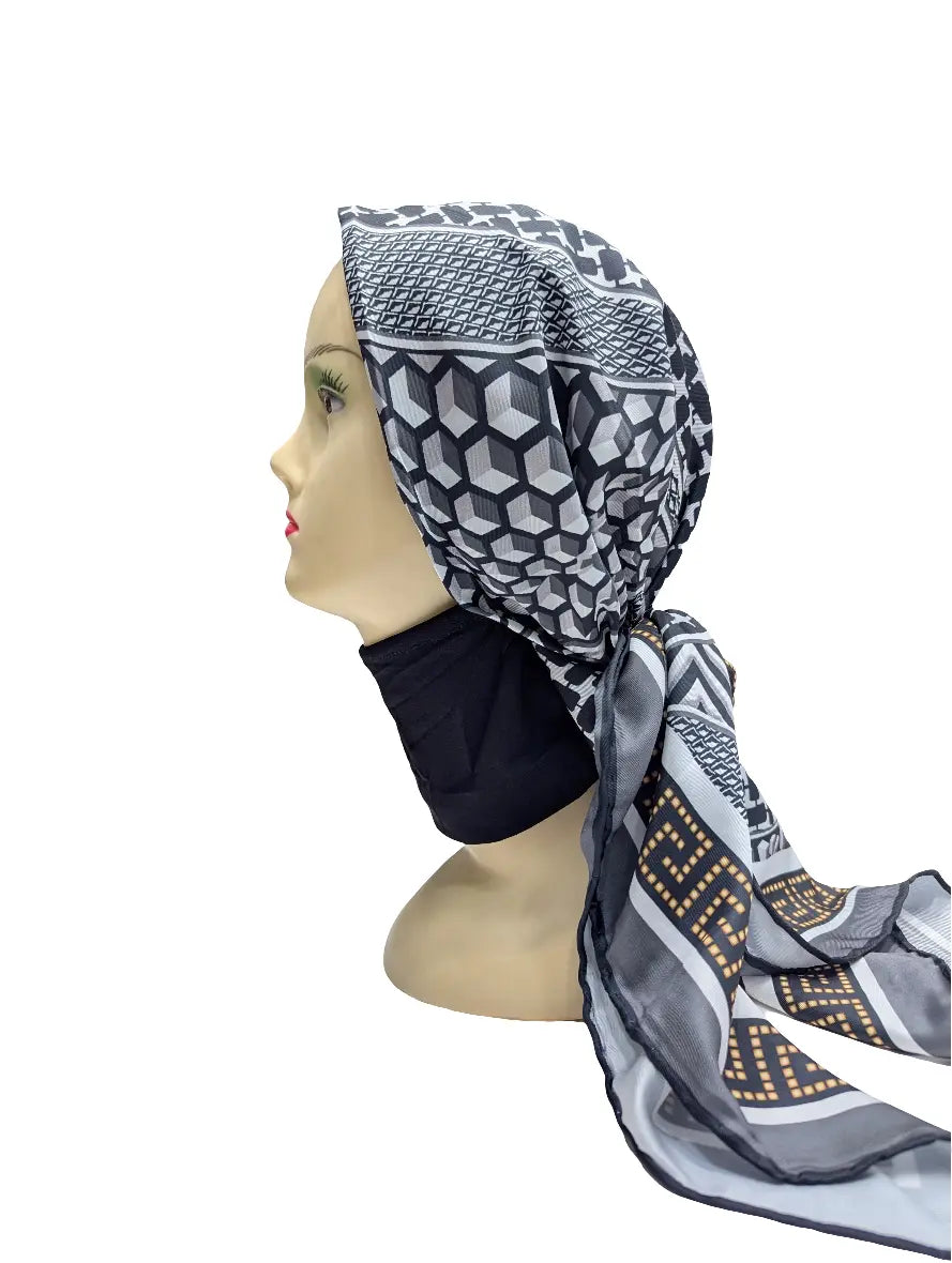 Instant Undercap Scarf with Hijab Murabba Smack Touch (Hijab Accessories)