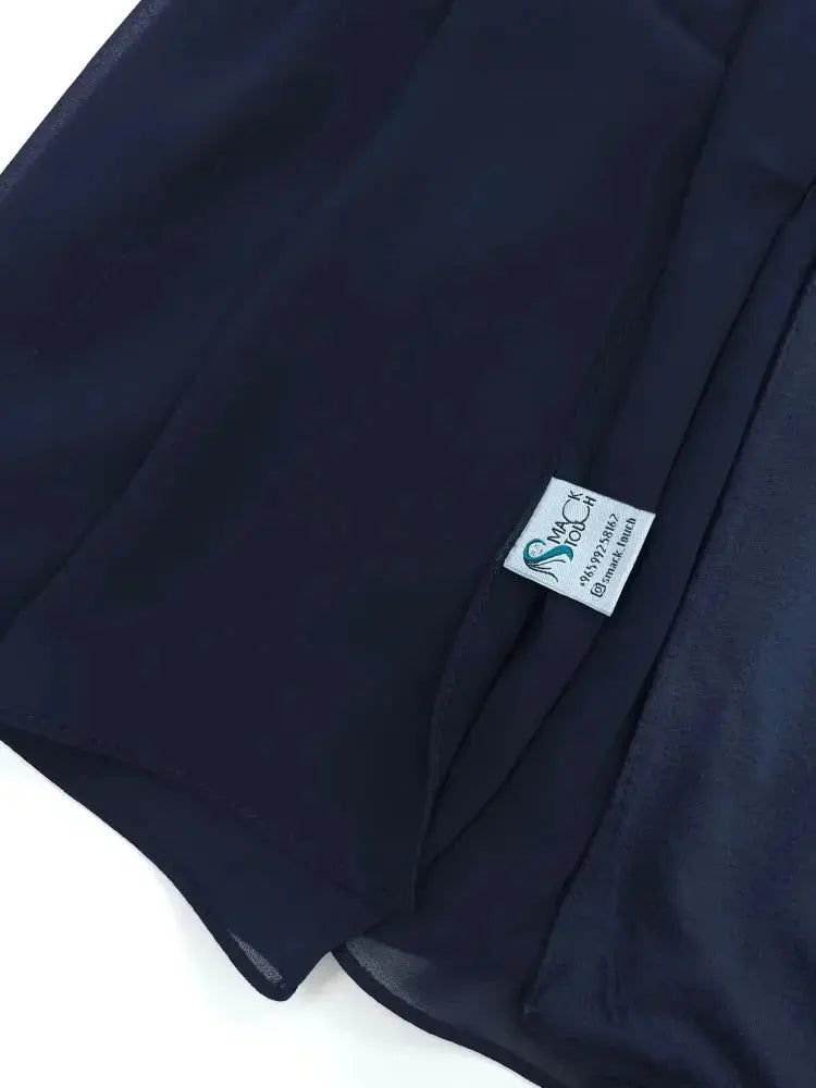 Chiffon High Quality Stitch Hijab Scarf (Hijab)