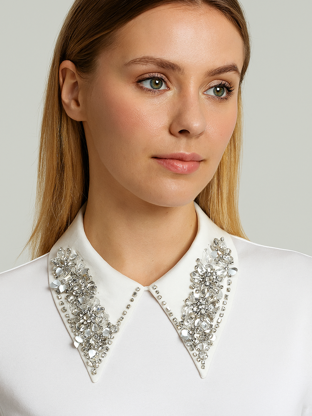Bead Decor Fake Collar