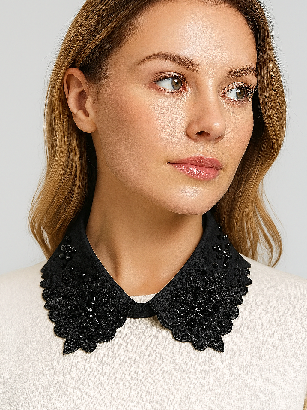 Floral Crystal Collar