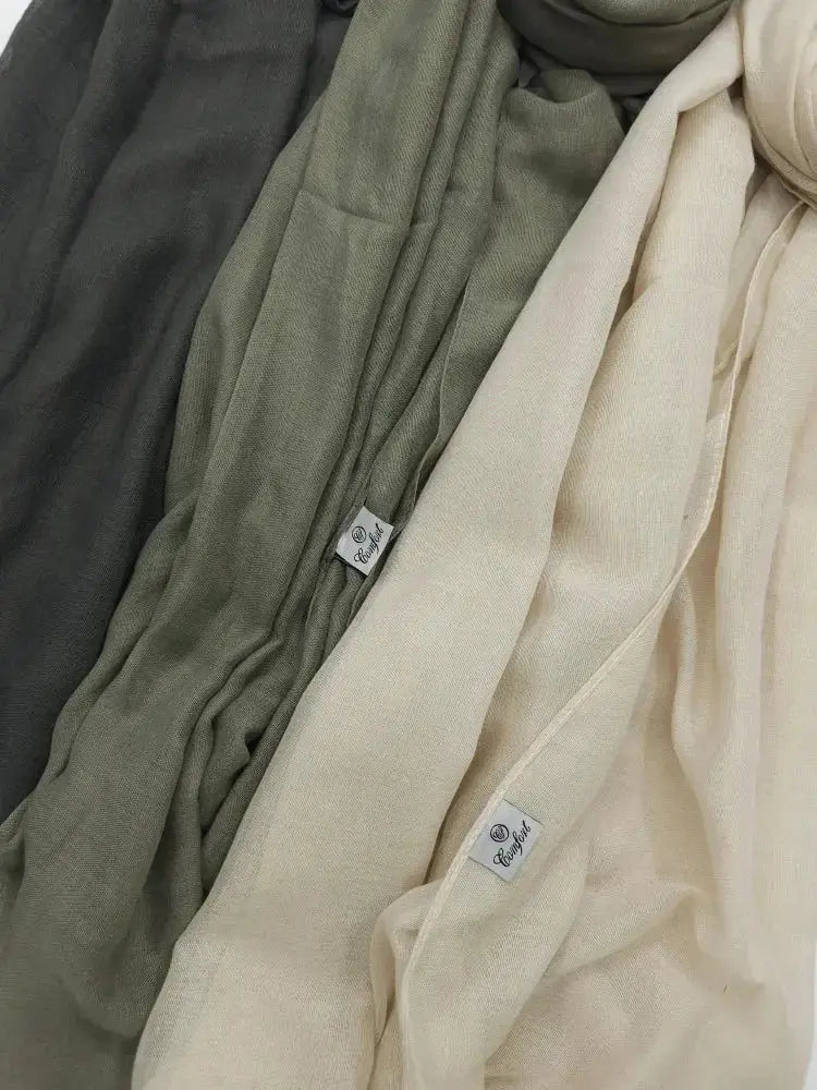 Comfort Linen Scarf for Summer Linen Scarf