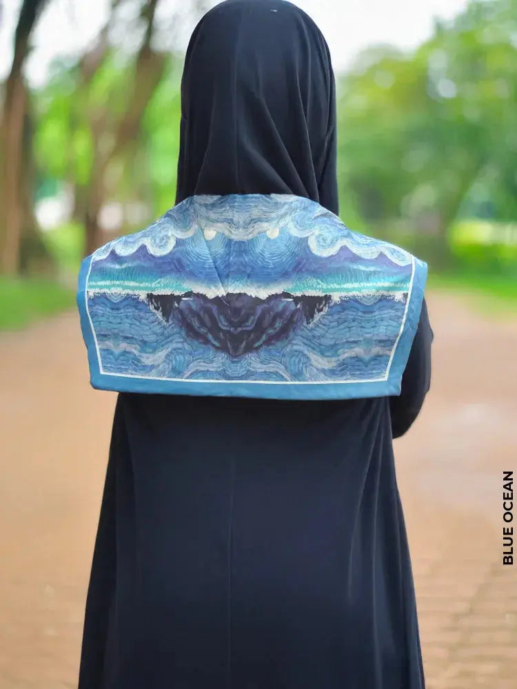 Fashionable Dickey Collar Blue Ocean Collar