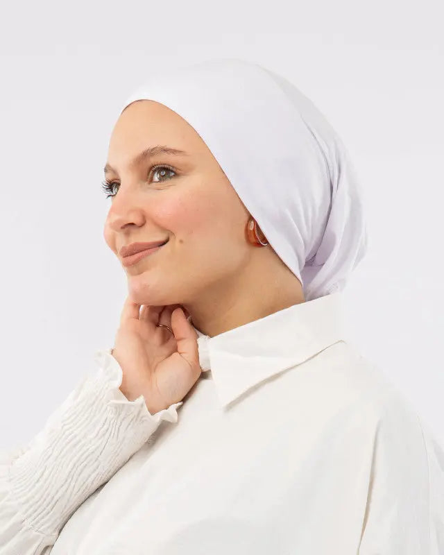 Syrian Undercap | Close & Open Ends Smack Touch (Hijab Accessories)