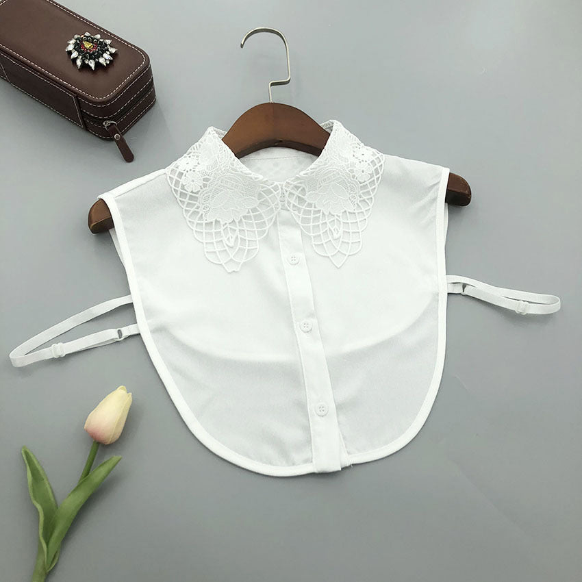 Lace Dickey Collar for Women | Plain