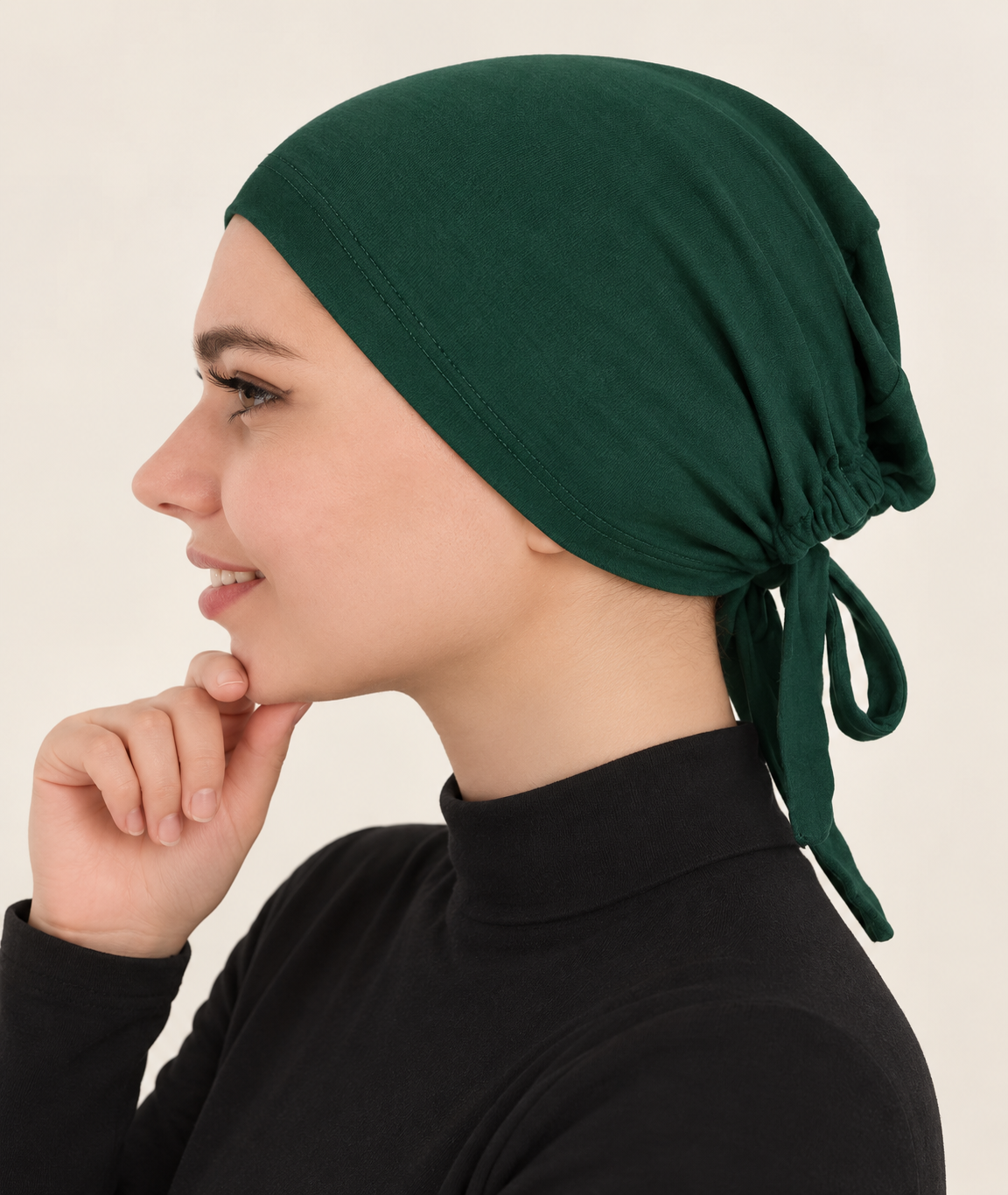 Underscarf Bonnet Cap | Adjustable Undercap