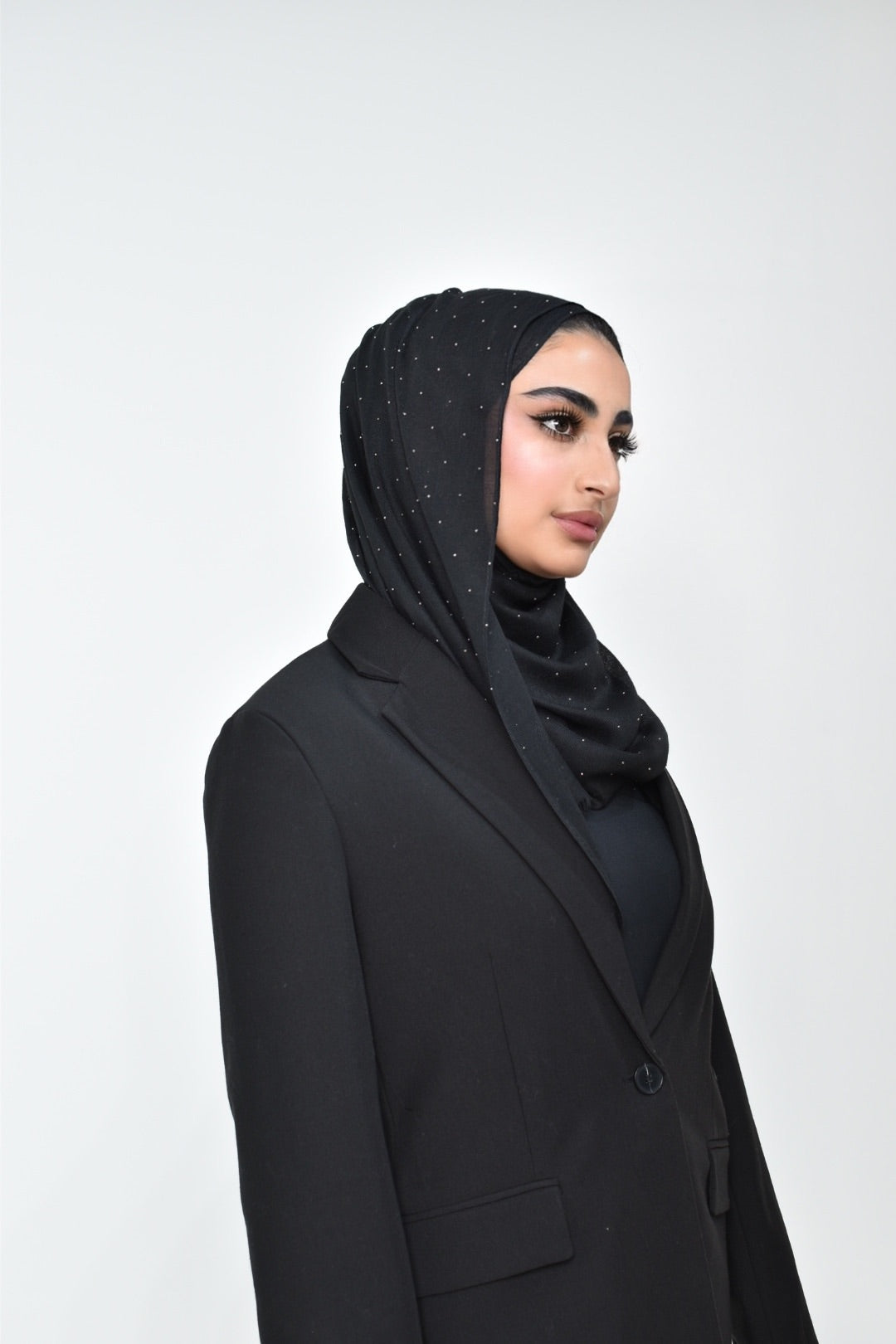 Lightweight Crystal Shawl Hijab