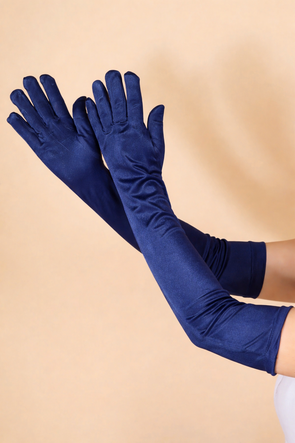 Long Velvet Gloves