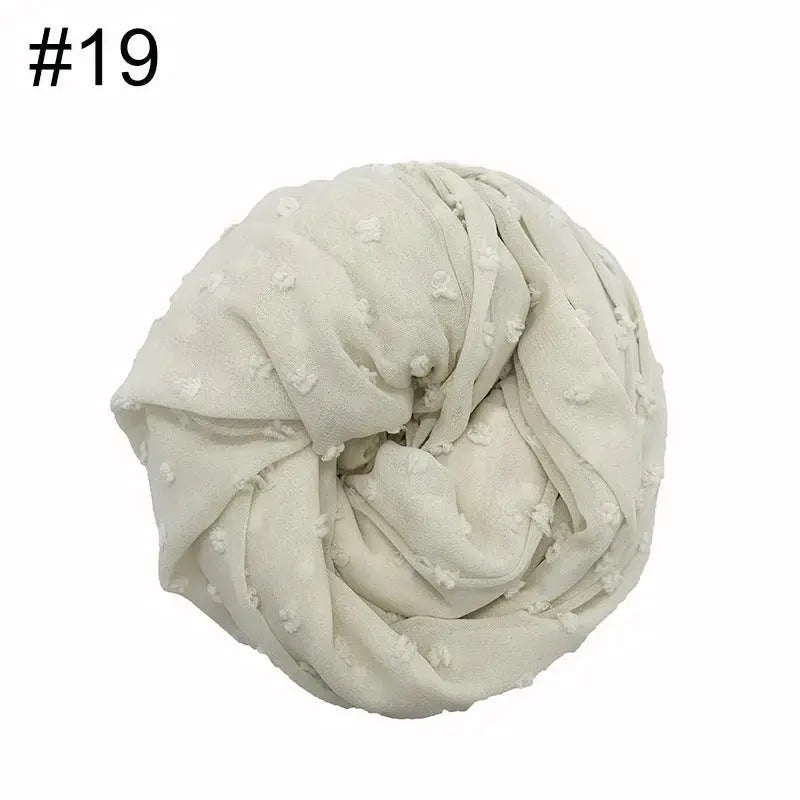 Chiffon Dot Scarf Smack Touch (Hijab)