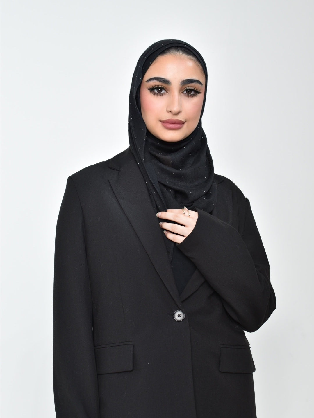 Lightweight Crystal Shawl Hijab