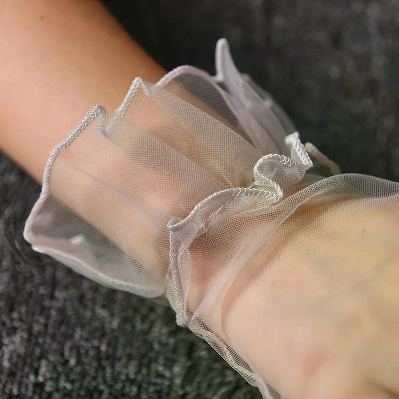 Women transparent Gloves for wedding