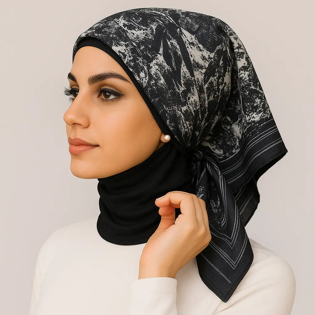 Instant Undercap Scarf with Hijab Murabba Smack Touch (Hijab Accessories)