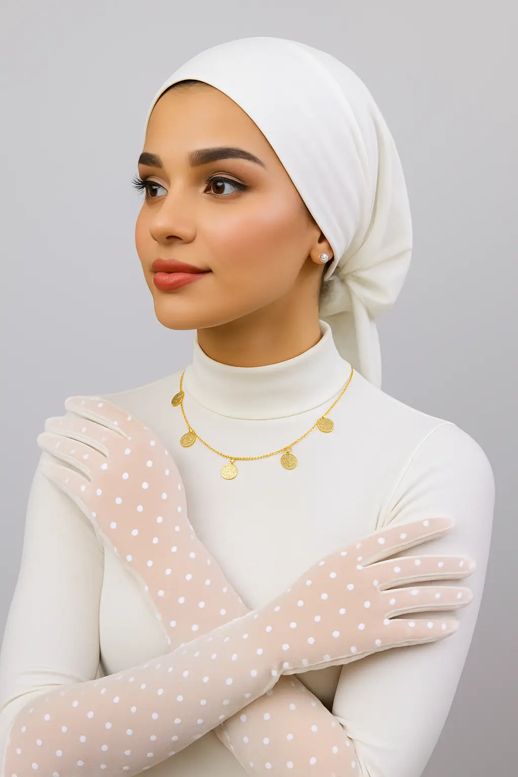 Polka Dot Lace Sleeves for Women Smack Touch