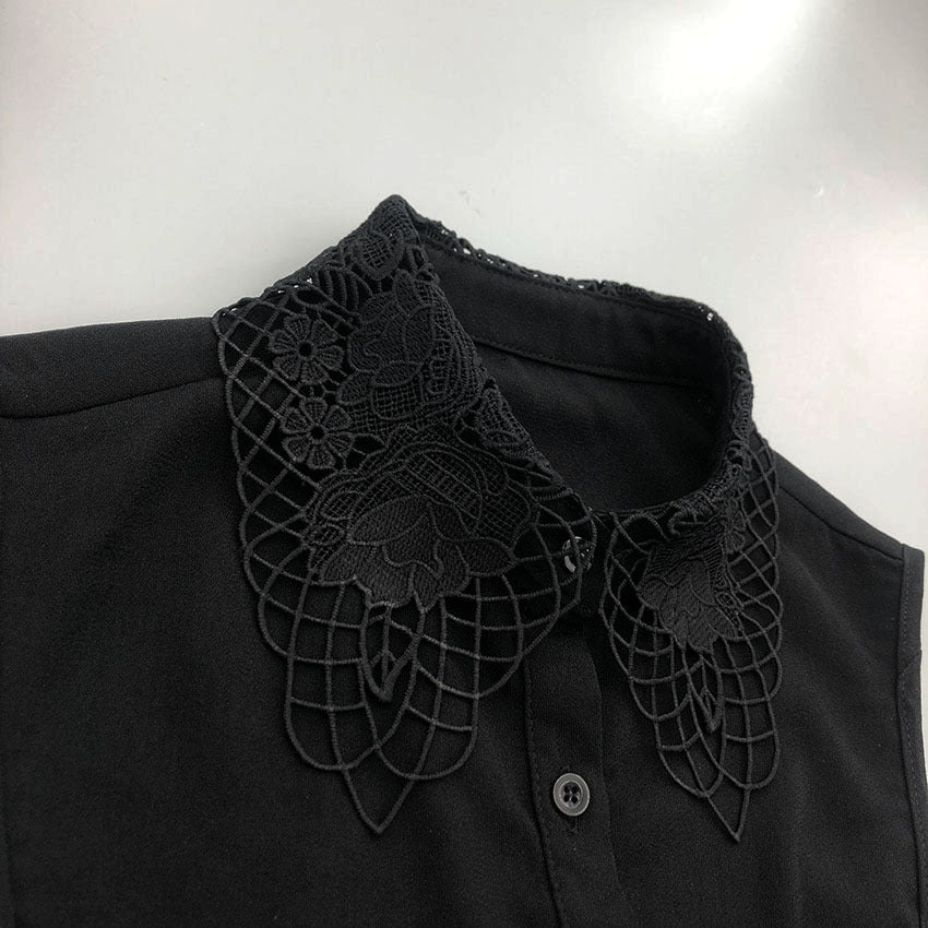Lace Dickey Collar for Women | Plain