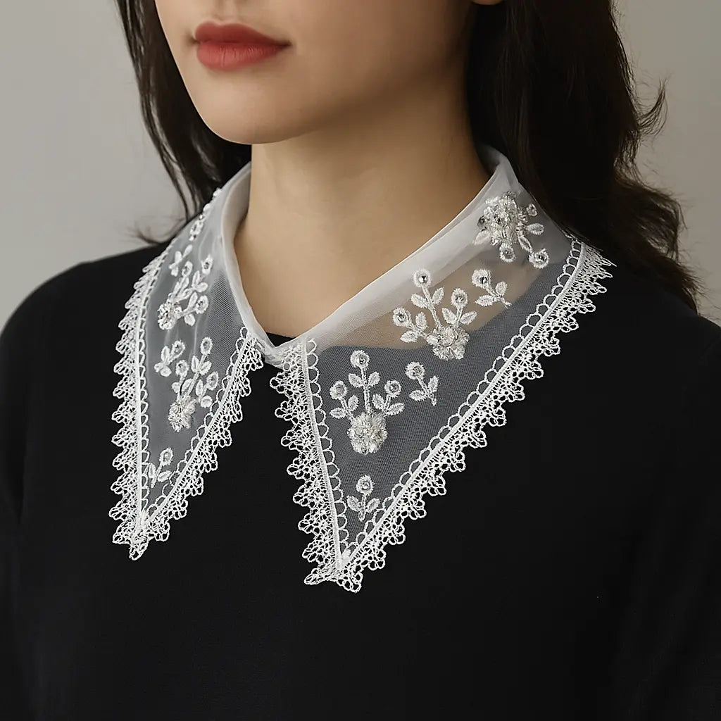 Flower Detachable Decor Collar Smack Touch