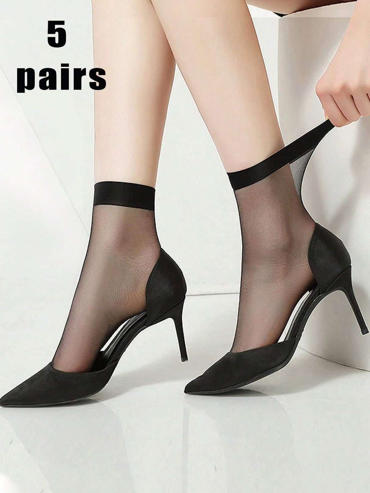 5 Pairs Thin Shaffaf